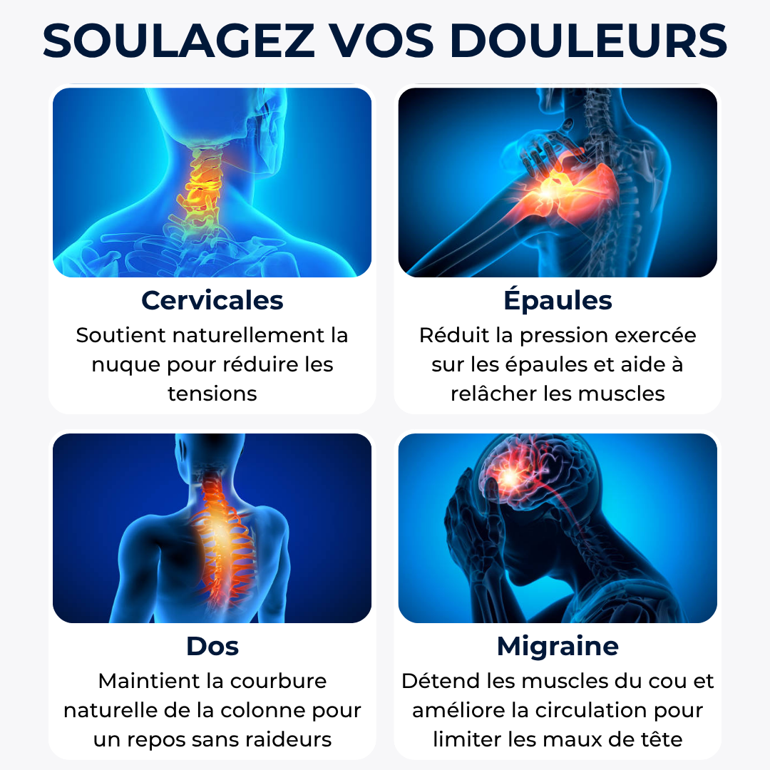 orthopädisches Nackenkissen